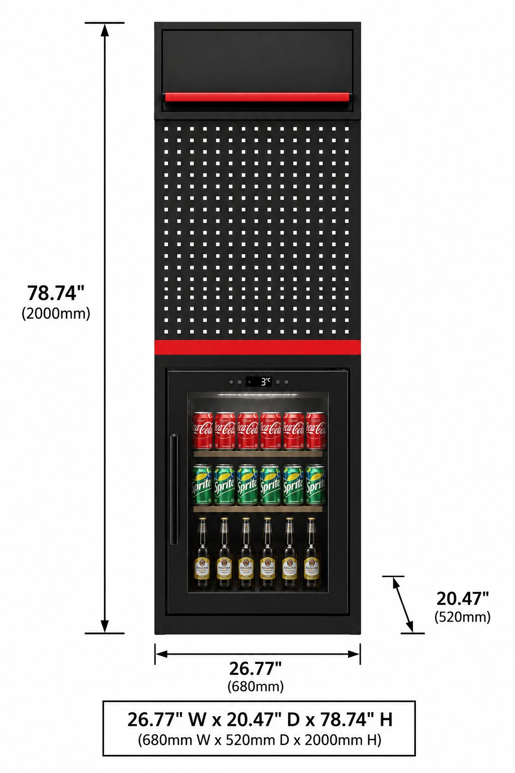 Modular Cabinet Fridge