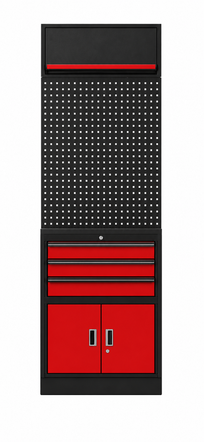 Modular tool cabinet accessory